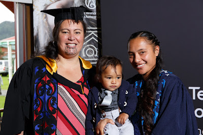 Photo from the TWoA Waiariki 2017 Graduations (Opotiki),  held at Torere Marae, Opotiki, New Zealand. Taken: Saturday 20 May 2017. Photo: Mike Walen / KeyImagery Photography
