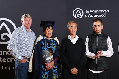 Photo from the TWoA Tainui 2017 Graduations (Ceremony 3),  held at Hamilton Boys' High School, Hamilton, New Zealand. Taken: Friday 21 April 2017. Photo: Kay Buchanan / KeyImagery Photography