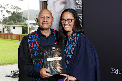 Photo from the TWoA Waiariki 2017 Graduations (Opotiki),  held at Torere Marae, Opotiki, New Zealand. Taken: Saturday 20 May 2017. Photo: Mike Walen / KeyImagery Photography
