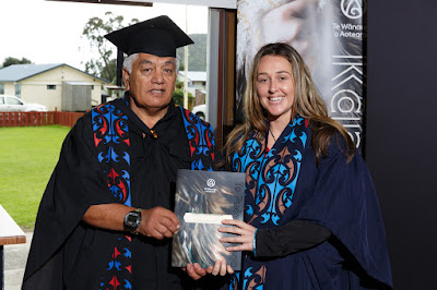 Photo from the TWoA Waiariki 2017 Graduations (Opotiki),  held at Torere Marae, Opotiki, New Zealand. Taken: Saturday 20 May 2017. Photo: Mike Walen / KeyImagery Photography