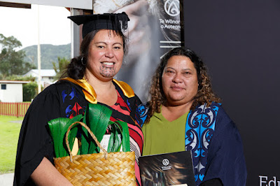 Photo from the TWoA Waiariki 2017 Graduations (Opotiki),  held at Torere Marae, Opotiki, New Zealand. Taken: Saturday 20 May 2017. Photo: Mike Walen / KeyImagery Photography