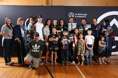 Photo from the TWoA Tainui 2017 Graduations (Ceremony 2),  held at Hamilton Boys' High School, Hamilton, New Zealand. Taken: Thursday 20 April 2017. Photo: Kay Buchanan / KeyImagery Photography